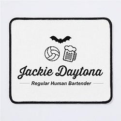 Jackie Daytona What We Do in Shadows Mouse Pad