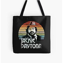 Jackie Daytona All Over Print Tote Bag
