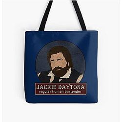 Jackie Daytona Regular Human Bartender All Over Print Tote Bag