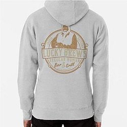 Jackie Daytona Lucky Brews Bar and Grill Pullover Hoodie