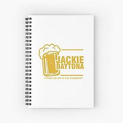 Jackie Daytona Bartender Spiral Notebook