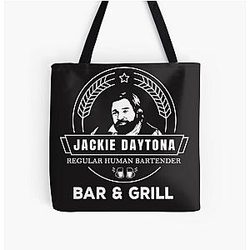 Jackie Daytona - Lucky Brew Bar and Grill Shirt - What We Do in the Shadows All Over Print Tote Bag
