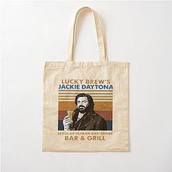 Jackie Daytona Retro Cotton Tote Bag