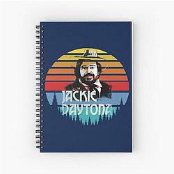 Jackie Daytona Regular Human Bartender Spiral Notebook