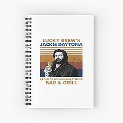 Jackie Daytona Retro Spiral Notebook