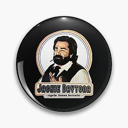 Jackie Daytona Regular Human Bartender Pin