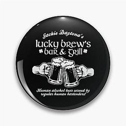 Jackie Daytona's Lucky Brew's Bar and Grill Pin