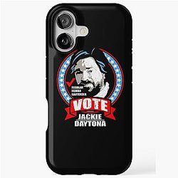 Regular Human Bartender Vote Jackie Daytona iPhone Tough Case