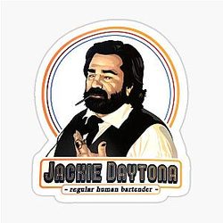 Jackie Daytona vintage Sticker