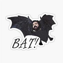Funny Laszlo - Jackie Daytona What We Do in the Shadows Sticker