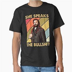 Retro She Speaks the Bullshit Jackie Daytona Gift Classic T-Shirt