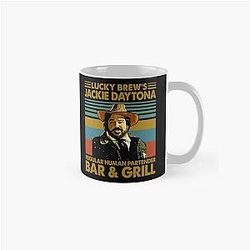 Lucky Brews Jackie Daytona Regular Human Partender Bar and Grill Classic Mug
