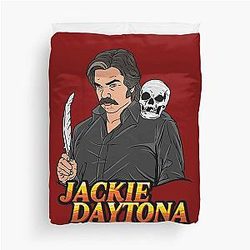 Jackie Daytona Skull Duvet Cover