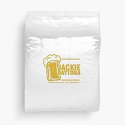 Jackie Daytona Bartender Duvet Cover