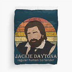 Jackie Daytona - Regular Human Bartender Duvet Cover