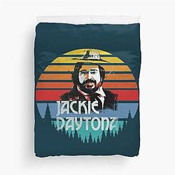 Jackie Daytona Regular Human Bartender Duvet Cover
