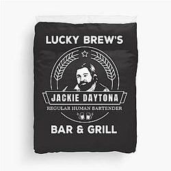 Jackie Daytona - Lucky Brews Bar and Grill Duvet Cover
