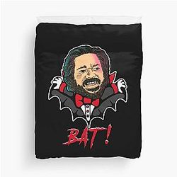 Bat Jackie Daytona Duvet Cover