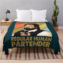 Retro Jackie Daytona Regular Human Christmas Throw Blanket