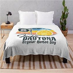 Jackie Daytona - Regular Human Guy Throw Blanket