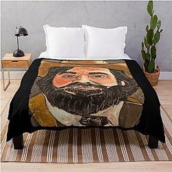 Jackie Daytona paint throw blanket