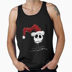 Jack Skellington Christmas Tank Top