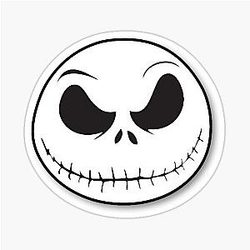 Jack Skellington sticker