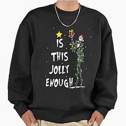 Jack Skellington Christmas Oversized Sweatshirt
