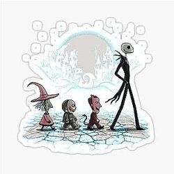 Jack Skellington Classic Stickers