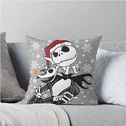 Jack Skellington Nightmare Before Christmas Throw Pillow