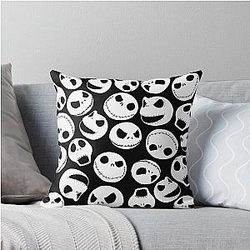Jack Skellington Throw Pillow