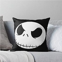 Jack Skellington Throw Pillow