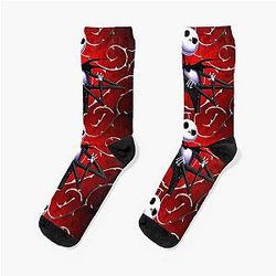 Jack Skellington in red Socks