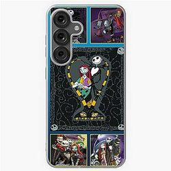 Jack Skellington and Sally The Nightmare Before Christmas Soft Case for Galaxy