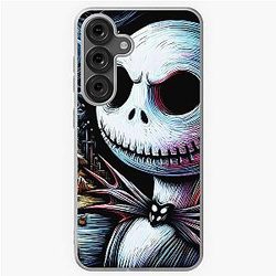 Dive into Holiday Magic: Unique Jack Skellington Art for a Festive Celebration! Samsung Galaxy Soft Case