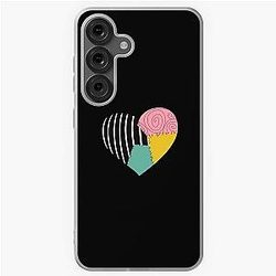 Jack Skellington and Sally Heart Soft Case for Samsung Galaxy