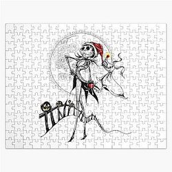 Jack Skellington Zero Jigsaw Puzzle