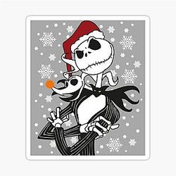 Jack Skellington Nightmare Before Christmas Sticker