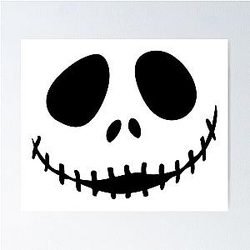 Jack Skellington Nightmare Before Christmas Poster