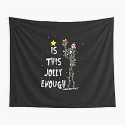 Jack Skellington Christmas Tapestry