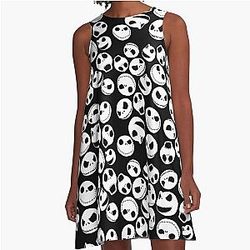 Jack Skellington A-Line Dress