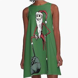 Santa Jack Skellington Dress