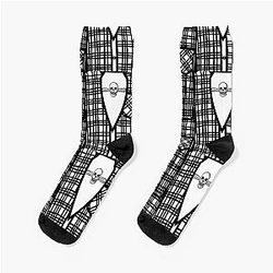 Jack Skellington Costume Socks