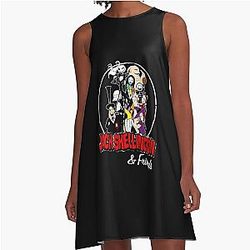Jack Skellington and Line Dress