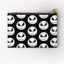 Jack Skellington Print Zipper Pouch