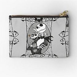 Jack Skellington and Zero The Nightmare Before Christmas Zipper Pouch