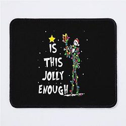 Jack Skellington Christmas Mouse Pad