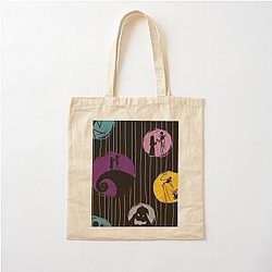 Simply Meant To Be Jack Skellington Cotton Tote Bag