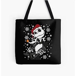 Jack Skellington Nightmare Before Christmas Tote Bag
