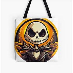 Jack Skellington The Nightmare Before Christmas Tote Bag